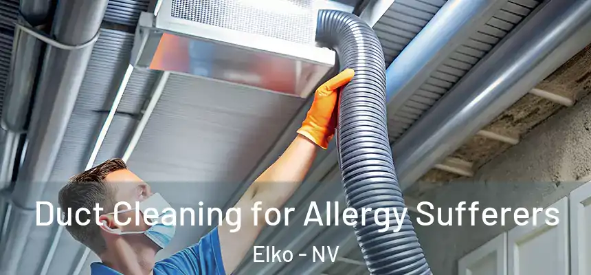 Duct Cleaning for Allergy Sufferers Elko - NV